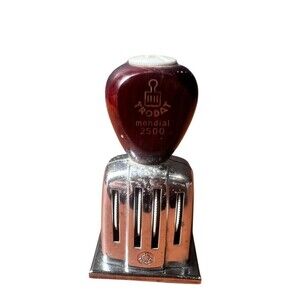 Vintage Trodat Mondial 2500 Trio Dater Stamp Rectangle Office Supplies Durable